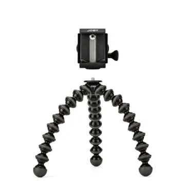 GripTight GorillaPod Stand PRO: Premium Clamping Mount and Tripod with Universal Smartphone Compatibility for iPhone SE to iPhone 8 Plus, Google Pixel, Samsung Galaxy S8 and More