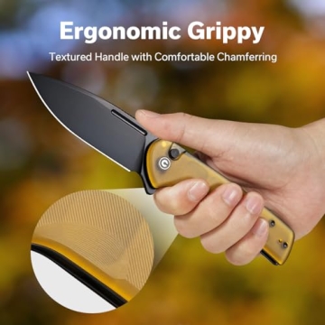 CIVIVI Pocket Folding Knife with Nitro-V Blade for EDC