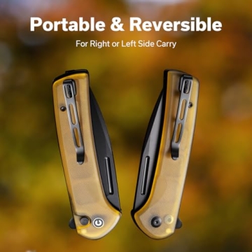 CIVIVI Pocket Folding Knife with Nitro-V Blade for EDC