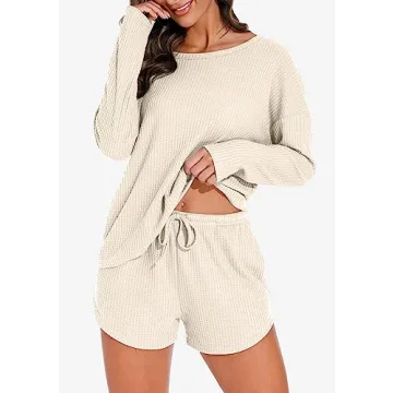 PrinStory Women's Pajama Set for Comfortable Loungewear