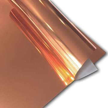 Rose Gold Foil HTV for Easy Weed and Iron-On Projects