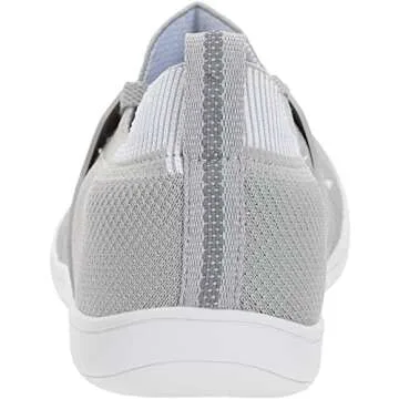 WHITIN Women's Minimalist Barefoot Low Zero Drop Shoes Female Sneakers Width Ladies Size 10 Wide Toe Box Walking Trail Running Wider Non Slip Light Grey 41