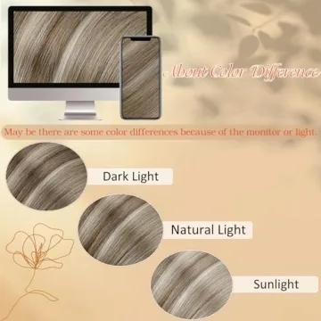 Full Shine Tape In Hair Extensions 14 Inch Ombre Style