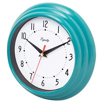 Equity 25020 8" Stylish Quartz Wall Clock