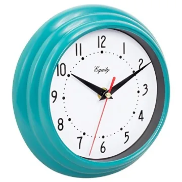 Equity 25020 8" Stylish Quartz Wall Clock