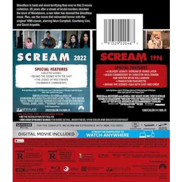 Scream 2-Movie Collection [4K UHD]