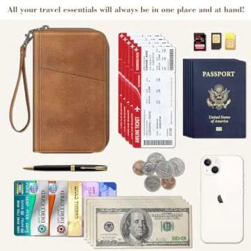 Fintie Passport Wallet with RFID Protection for Family Travel