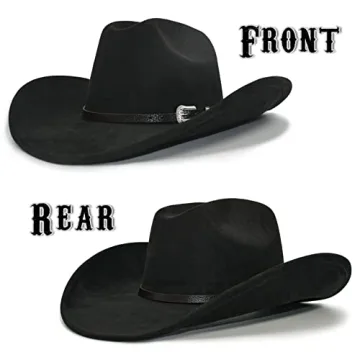 Stylish FLUFFY SENSE Cowboy Hat for Men and Women