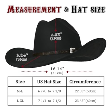 Stylish FLUFFY SENSE Cowboy Hat for Men and Women