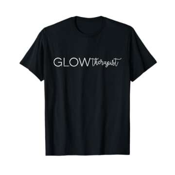 Vintage Glow Therapist Skincare Lover Skin Esthetician T-Shirt
