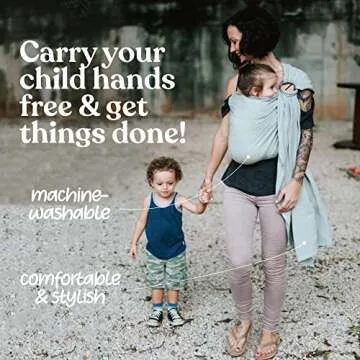 Nalakai Ring Sling Baby Carrier for Comfort and Bonding