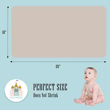 Cute Castle Muslin Burp Cloths - Ultra-Soft and Absorbent