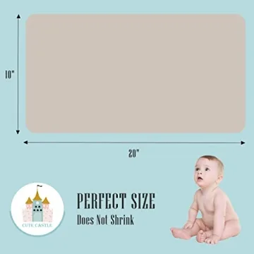 Cute Castle Muslin Burp Cloths - Ultra-Soft and Absorbent