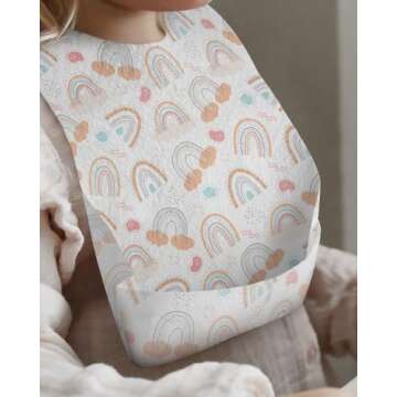 Babebay Disposable Bibs - Ideal for Toddlers on the Go