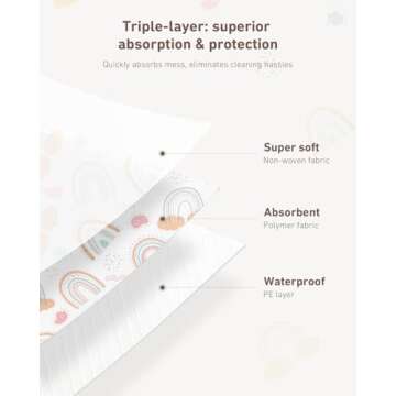 Babebay Disposable Bibs - Ideal for Toddlers on the Go