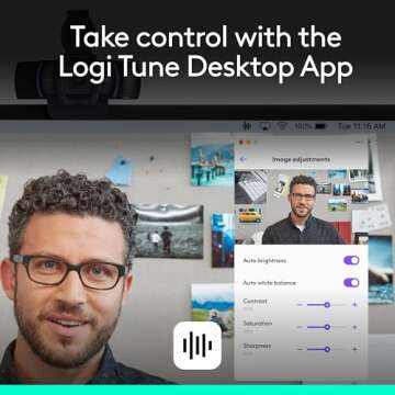 Logitech C920e HD 1080p Mic-Disabled Webcam, certified for Zoom and Microsoft Teams, TAA Compliant