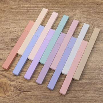 Tupalizy 12PCS No Bleed Pastel Highlighters for School