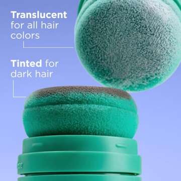 Briogeo Tinted Dry Shampoo Puff for Dark Hair - 0.5 oz