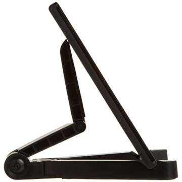 Amazon Basics Adjustable Tablet Holder Portable Stand - Black