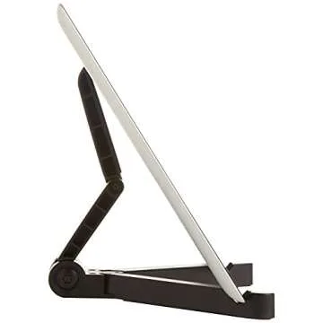 Amazon Basics Adjustable Tablet Holder Portable Stand - Black