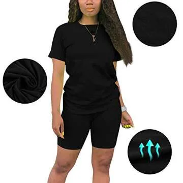 KINIKO Women's 2 Piece Outfit Sets for Casual Style and Comfort