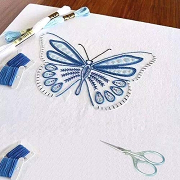 BIHRTC 3.6 Inch Small Embroidery Scissors for Crafting