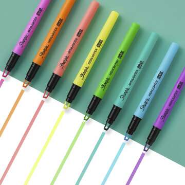 Sharpie Clear View Highlighters 8 Count Set