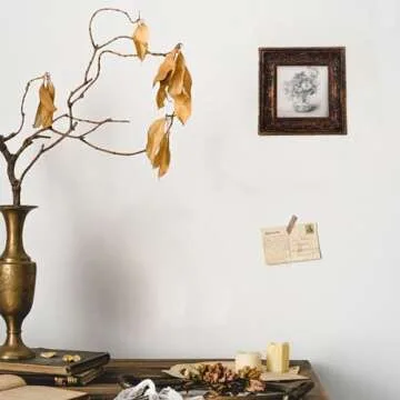 SIKOO Small Vintage 3×3 Picture Frame Antique Ornate Mini Photo Frame Table Top Display and Wall Hanging, Gold Frame Wall Art, Bronze Gold