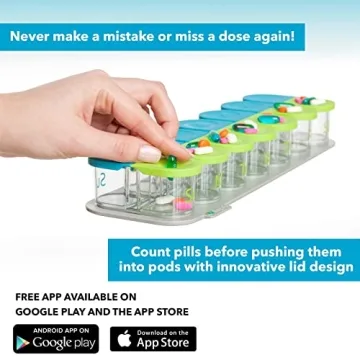 Sagely Smart XL Pill Organizer - Daily AM/PM Storage Solution