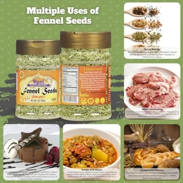 Rani Fennel Seeds Whole Spice 3oz Natural Gluten Friendly Vegan