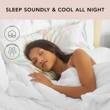 Kitsch Satin Pillowcase for Hair and Skin Health