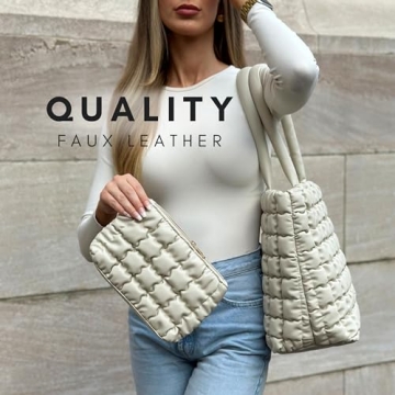 Trendy Citrus Boutique The Cloud Tote Bag Set for Women