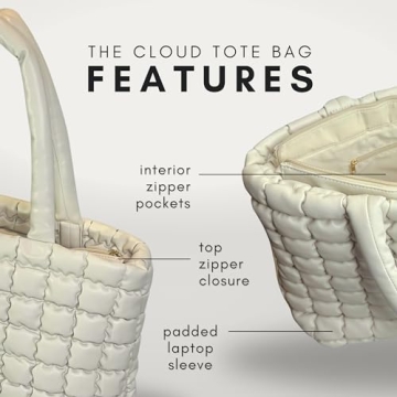 Trendy Citrus Boutique The Cloud Tote Bag Set for Women