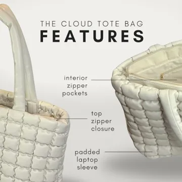 Trendy Citrus Boutique The Cloud Tote Bag Set for Women