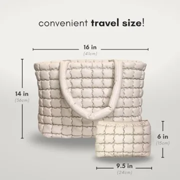 Trendy Citrus Boutique The Cloud Tote Bag Set for Women