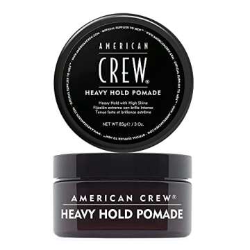 American Crew Men's Hair Pomade, Heavy Hold & High Shine, 3 Oz (Pack of 1)