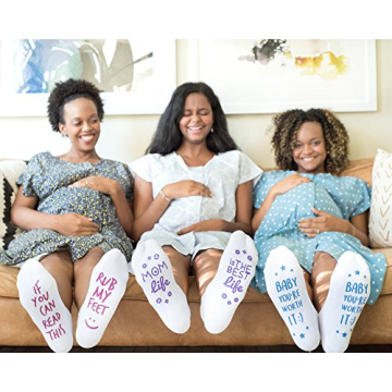 Inspirational Non Skid Push Socks for Maternity Comfort
