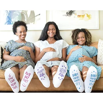 Inspirational Non Skid Push Socks for Maternity Comfort