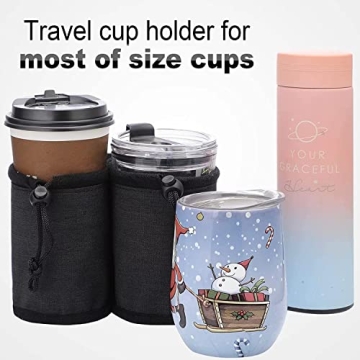Hands-Free Luggage Cup Holder for Travelers - YSCEN