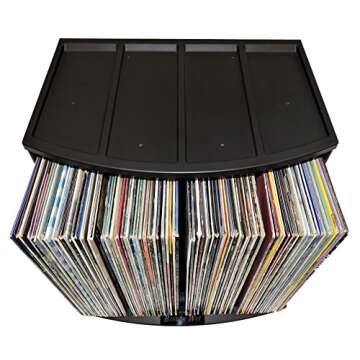 Binder Way - Vinyl Record Storage Holder, LP Box, Scrapbook 12x12 Paper Rack, Desktop Organizer, Ring Binder Stand, Vertical Book Shelf, Lever Arch Filing Crate, Photo Album Cube - Stackable