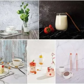 Professional Food Photography Backdrop Board Kit