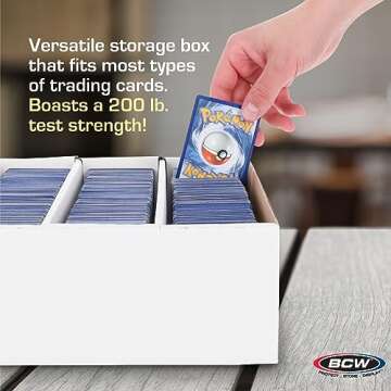BCW Monster Box - 3200 Card Storage for Trading Enthusiasts