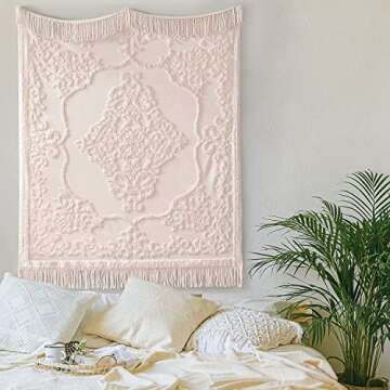 Madison Park Lightweight Tufted Chenille Throw Blanket 50x60