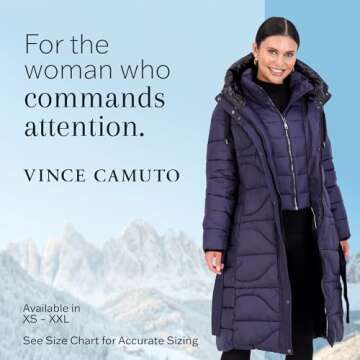 Vince Camuto Women's Puffer Jacket - Cozy & Stylish
