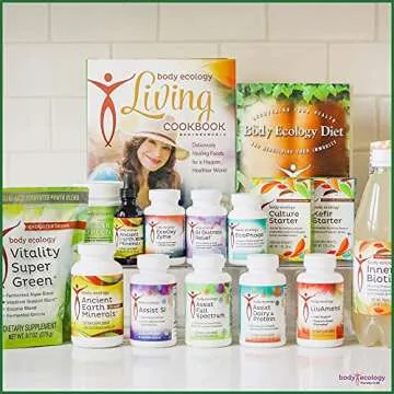 Body Ecology Digestive Care Multi-Pack | Includes Digestive Enzyme Blend, Mineral Powder Blend, Liver Power Cleanse | Convenient, Travel Friendly Pouches | 120 Capsules, 30 Servings