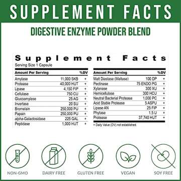 Body Ecology Digestive Care Multi-Pack | Includes Digestive Enzyme Blend, Mineral Powder Blend, Liver Power Cleanse | Convenient, Travel Friendly Pouches | 120 Capsules, 30 Servings