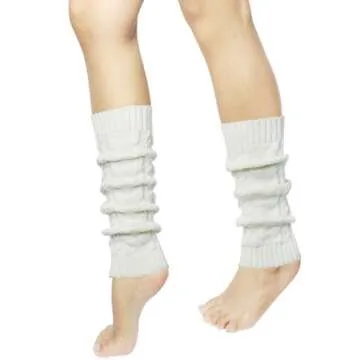 Dahlia Women’s Soft Acrylic Leg Warmers – Stylish Comfort