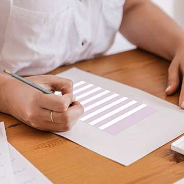 Purchase Large Purple Lined Sticky Notes in Pastel Lilac