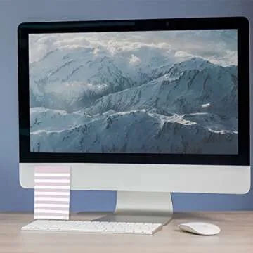 Purchase Large Purple Lined Sticky Notes in Pastel Lilac