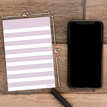 Purchase Large Purple Lined Sticky Notes in Pastel Lilac